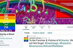 Les comptes Twitter pro-EI piratés en mode pro-gay